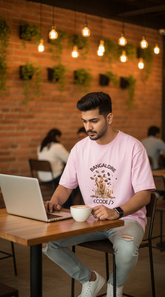Bengaluru Coffee & Code Graphic T-Shirt