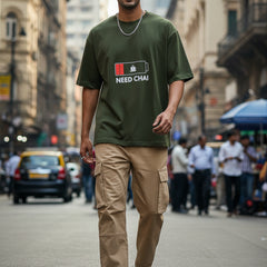 Need Chai Unisex Oversized T-Shirt | Byfila