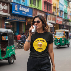 Chennai Filter Kaapi Society Unisex Stretch Tee