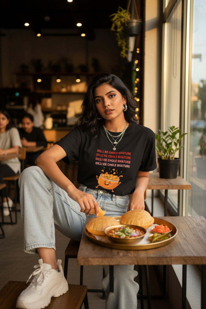 Dilli Foodie Graphic Stretch Tee