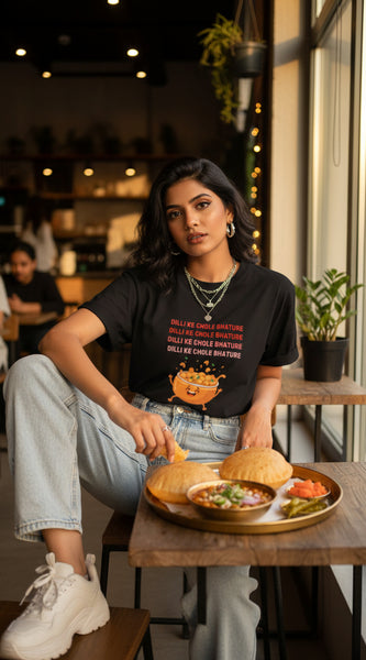 Dilli Foodie Graphic Stretch Tee