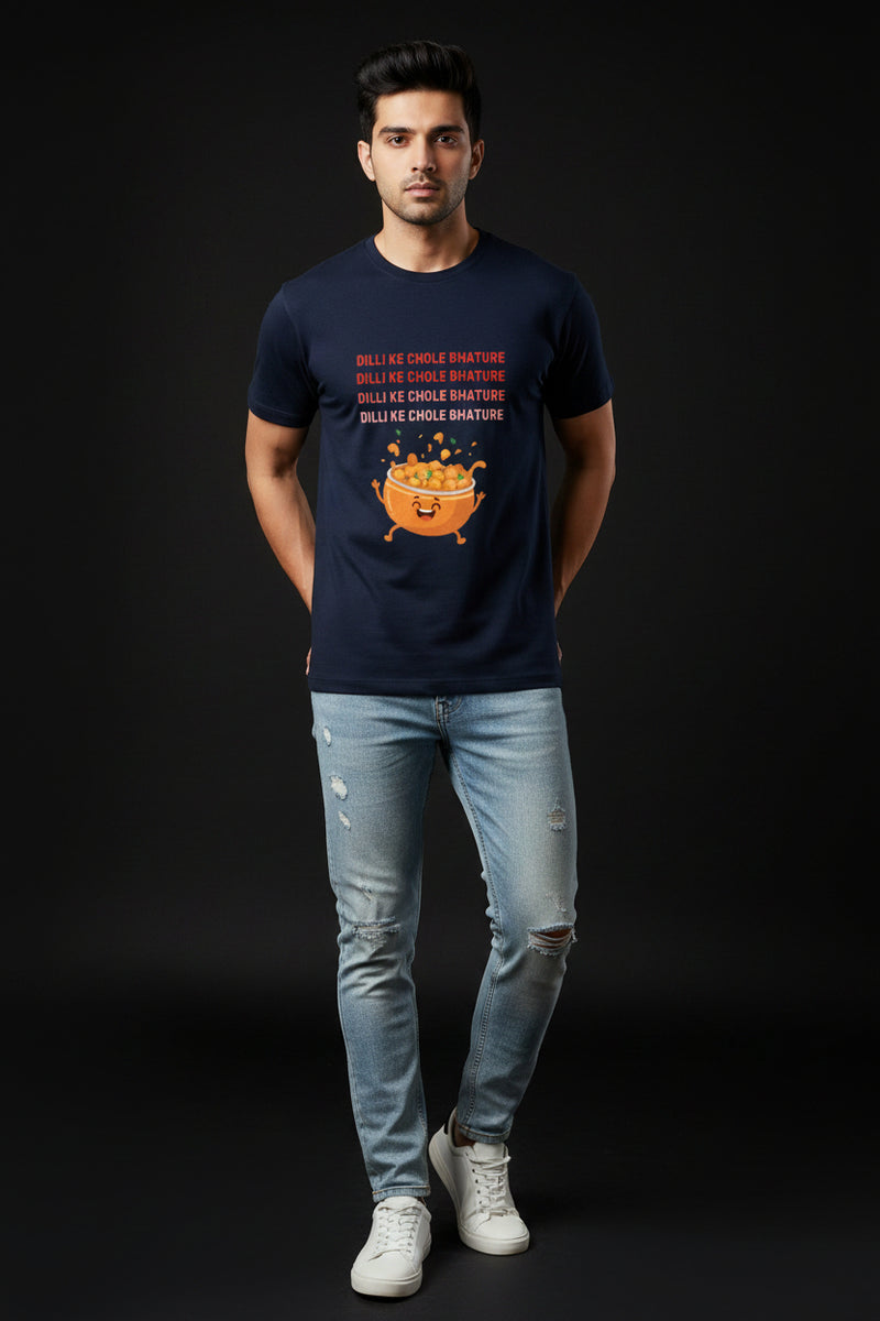 Chole Bhature Delhi Vibes Unisex T-Shirt