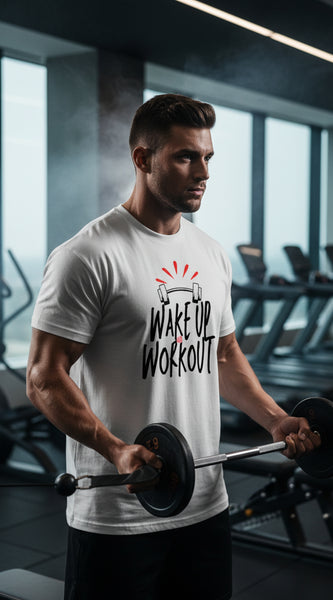 Wake Up & Grind Unisex Supima T-Shirt